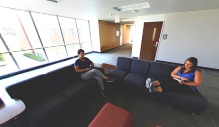 Greiner Hall Floor Lounge. 