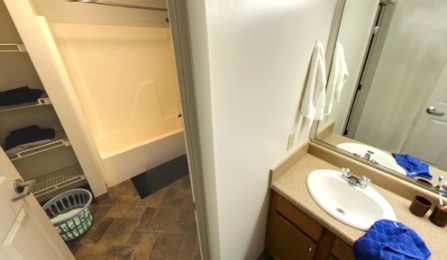 South Lake Village 4 bed 2 bath Standard Bathroom. 