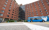 Exterior view of Goodyear Hall. 