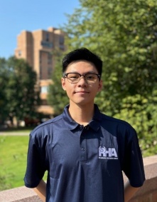 Headshot of RHA Vice President of Communications, Daniel Chu. 