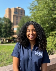 Headshot of RHA Vice President of Engagement, Jada Mowatt. 